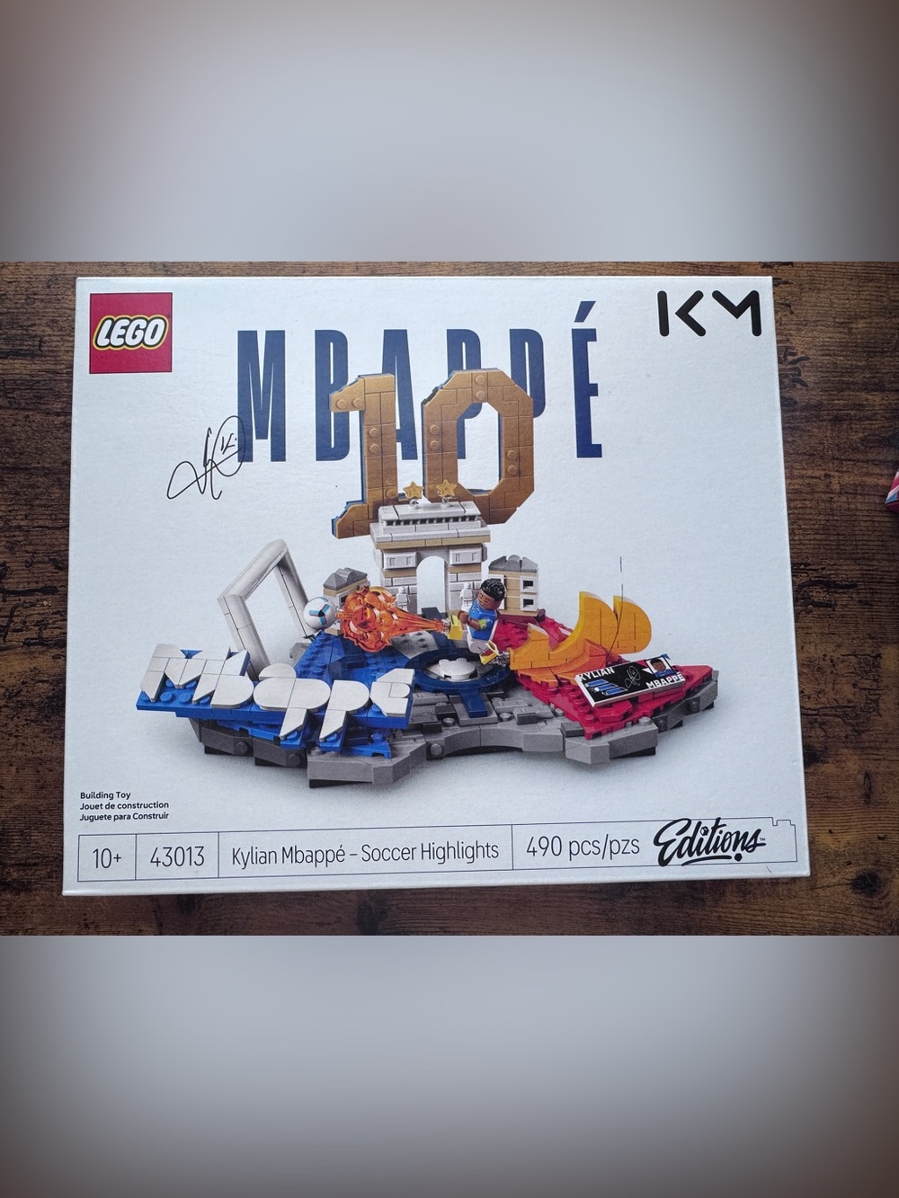 NIB-LEGO Editions-Kylian Mbappé Soccer Highlights-43013